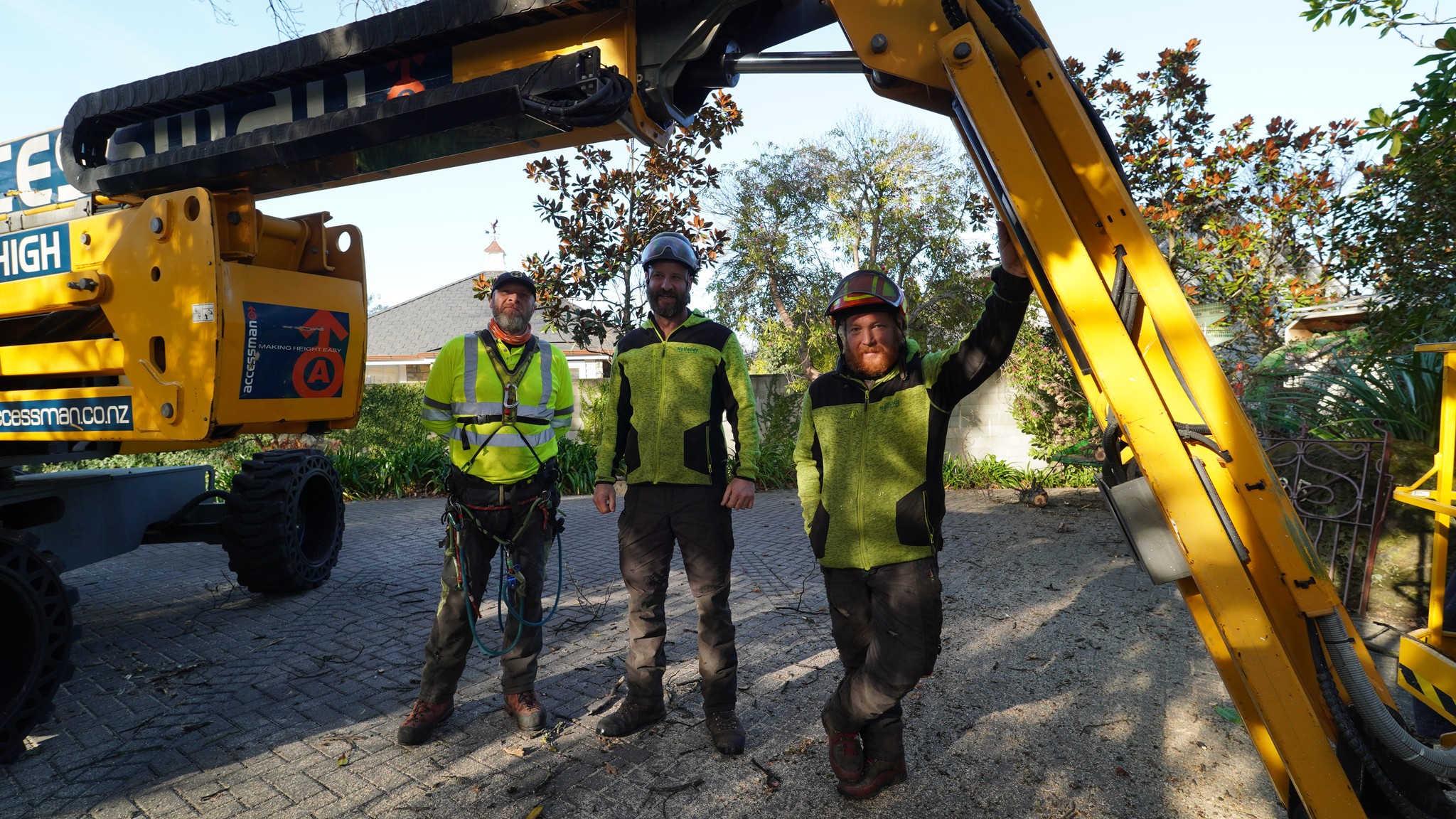 Holland's Tree Services field team — Christchurch arborists