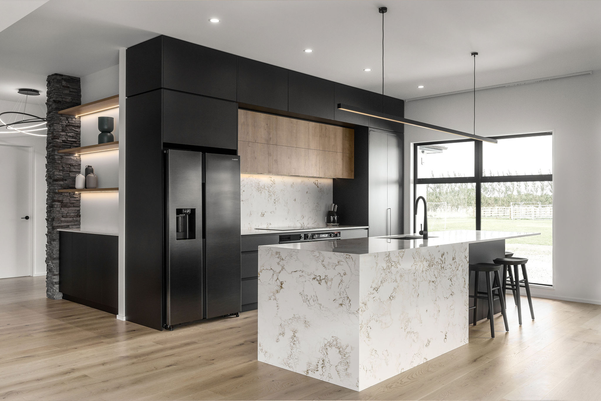 Custom stone benchtop