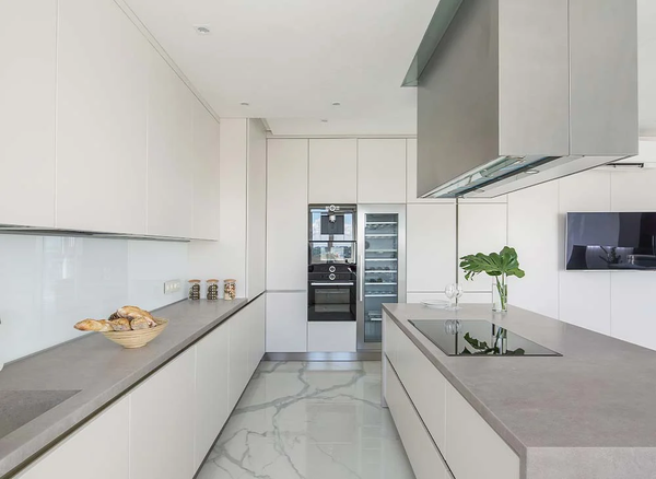 Techlam sintered stone interior application