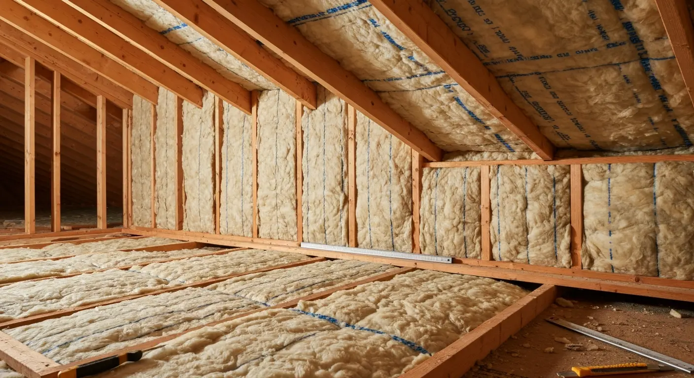 Rodent-proof insulation installation