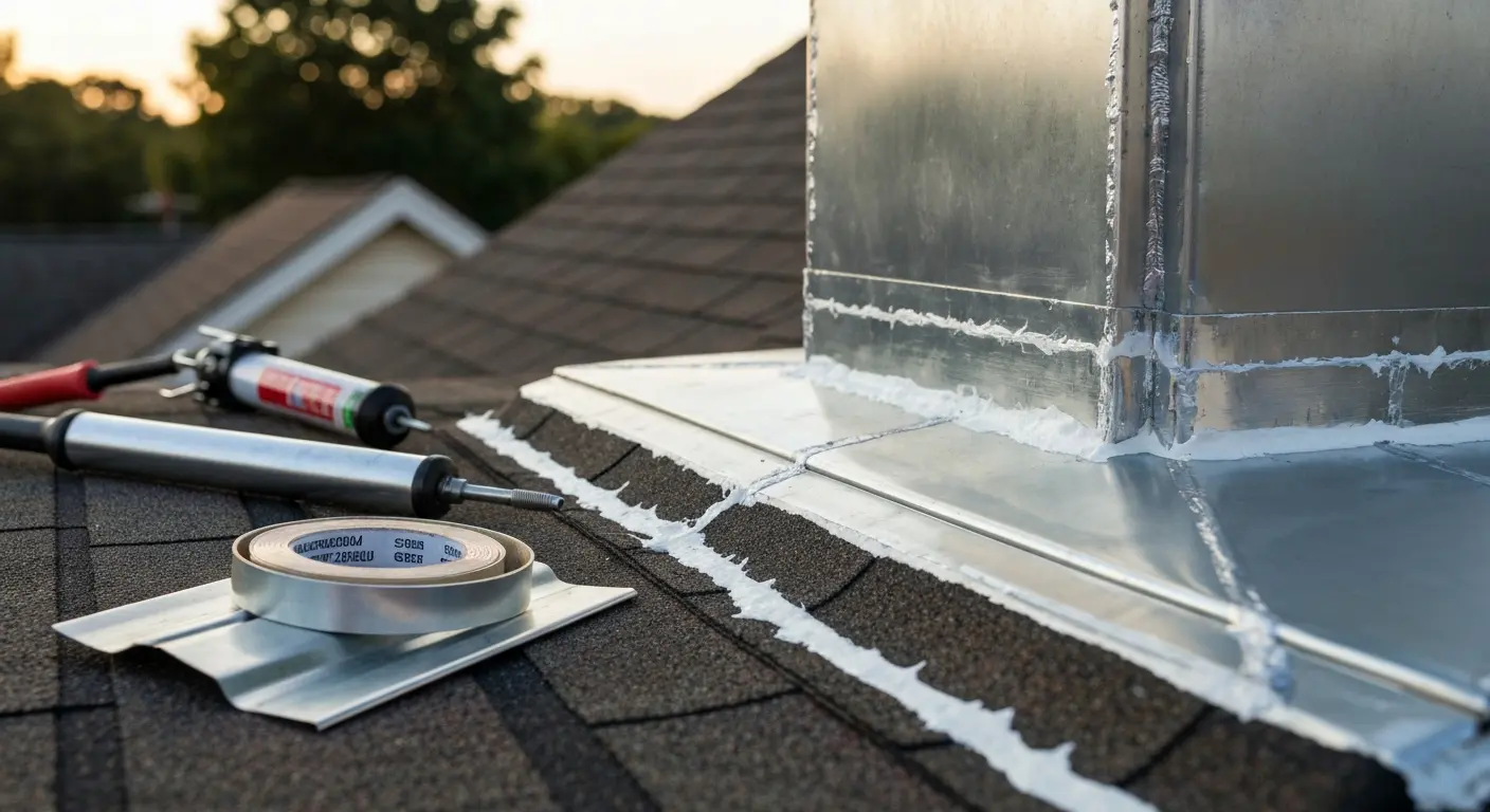 Roof penetration repair