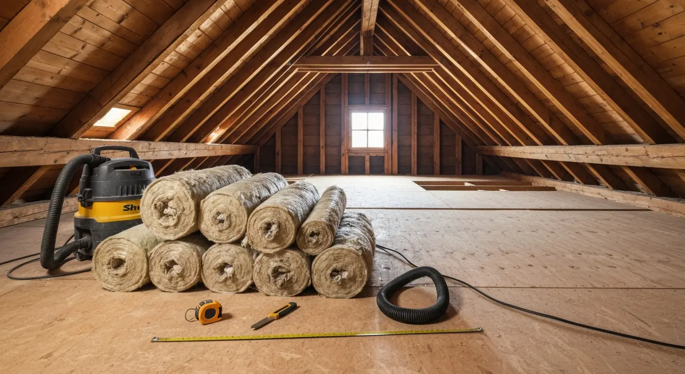Old insulation removal process