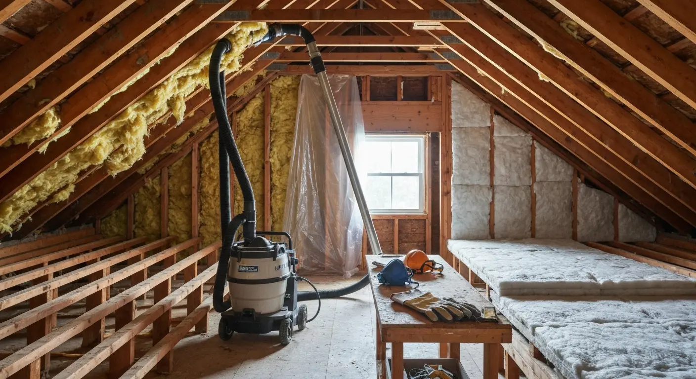 Insulation removal and remediation