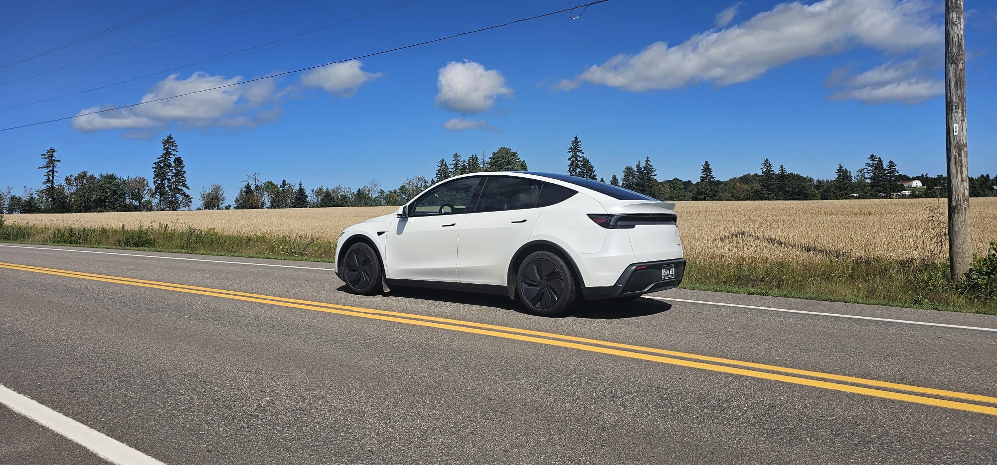 Driving lessons in Cornwall, PEI — one-on-one instruction in a Tesla