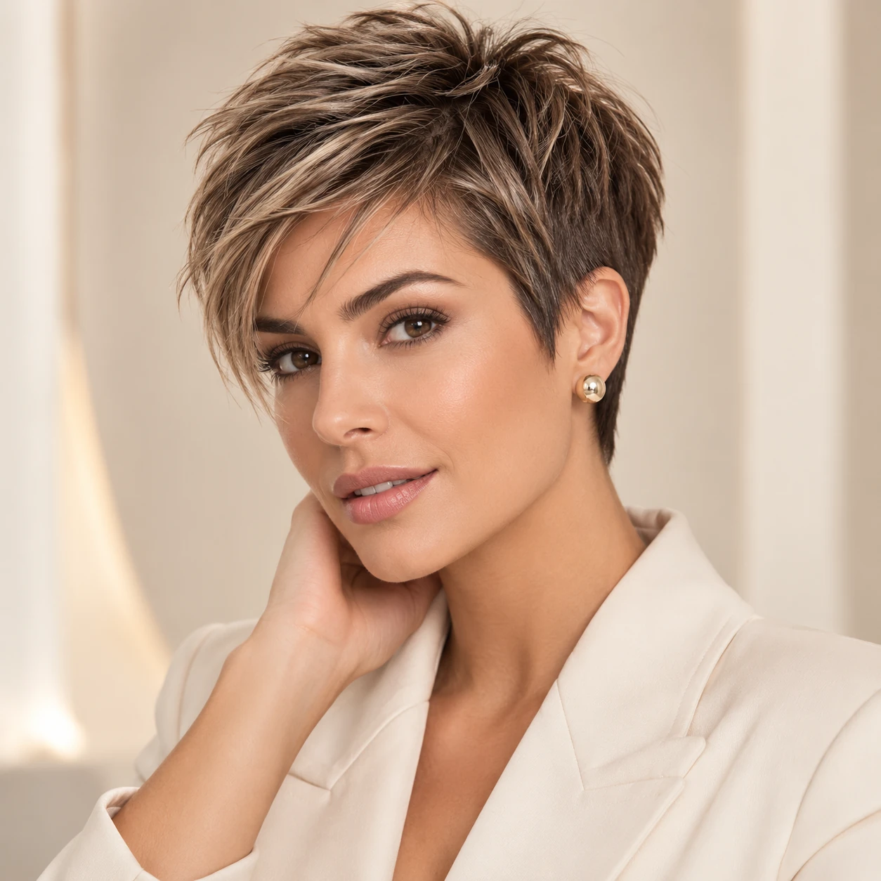 Imagen de referencia para Pixie Cut
