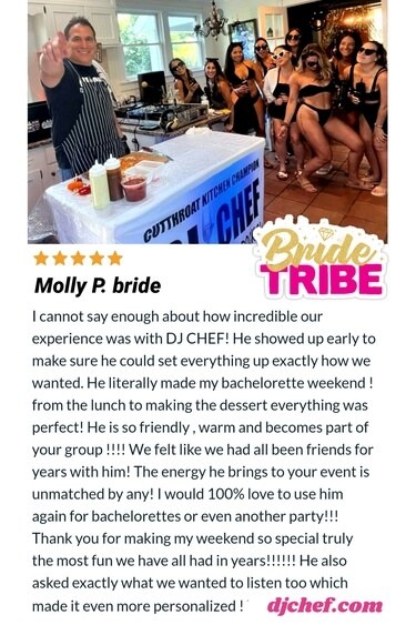 DJ CHEF — Bachelorette Experience photo 58