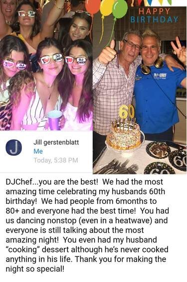 DJ CHEF — Adult Birthday Experience photo 19