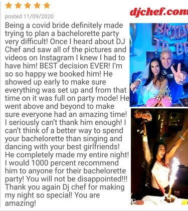 DJ CHEF — Bachelorette Experience photo 73