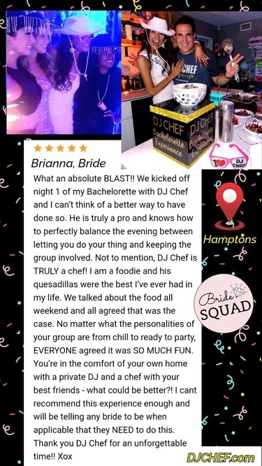 DJ CHEF — Bachelorette Experience photo 45