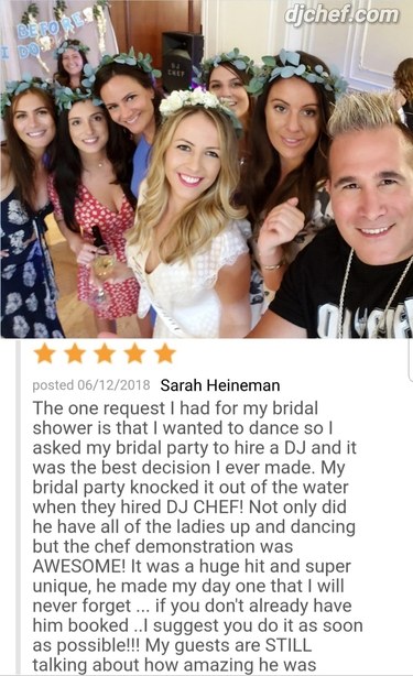 DJ CHEF — Bridal Shower Experience photo 12