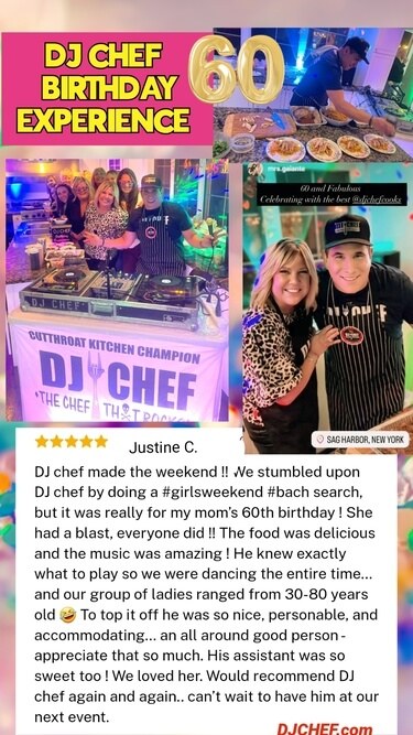 DJ CHEF — Adult Birthday Experience photo 10