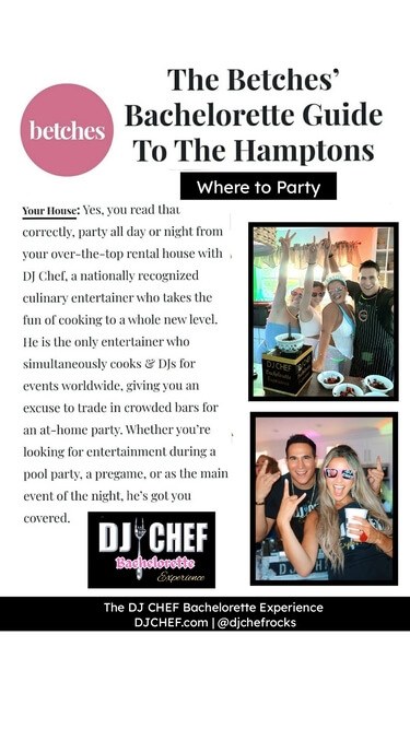 DJ CHEF — Bachelorette Experience photo 28