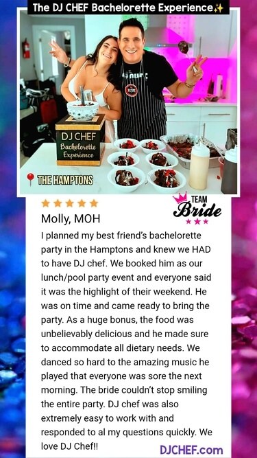 DJ CHEF — Bachelorette Experience photo 36