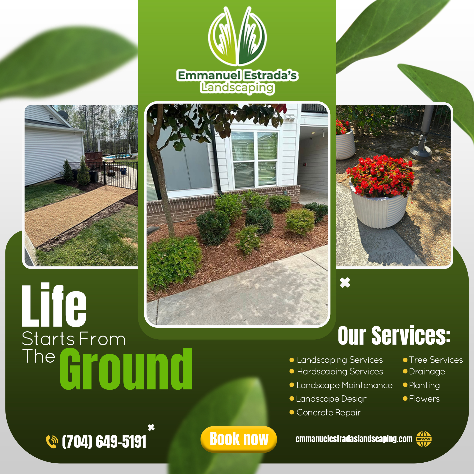 Emmanuel Estrada's Landscaping Project 1