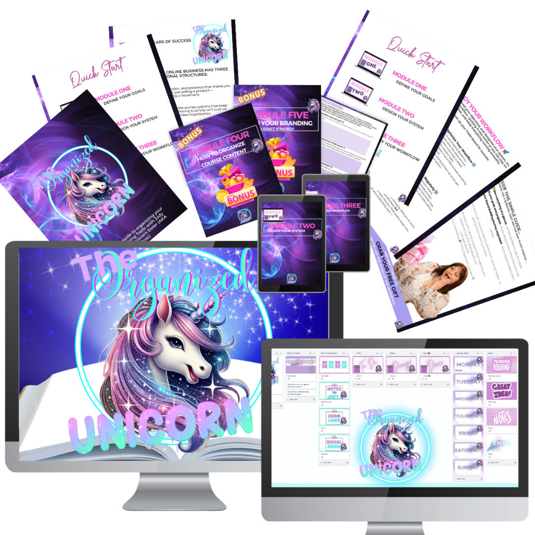 The Organized Unicorn &mdash; TrelloBoss Agency program
