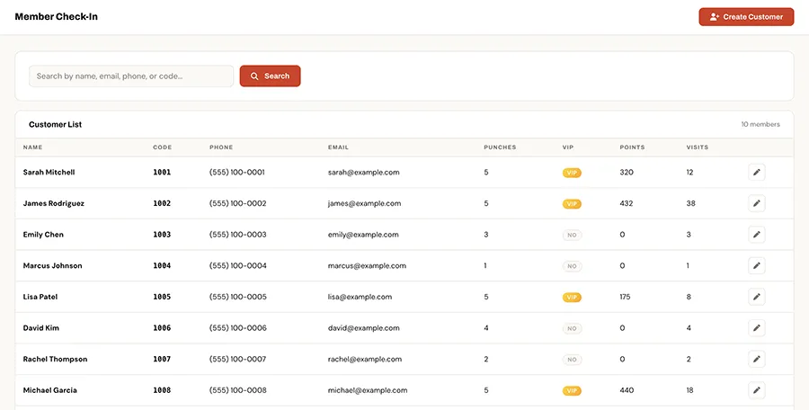 Check-in tools
