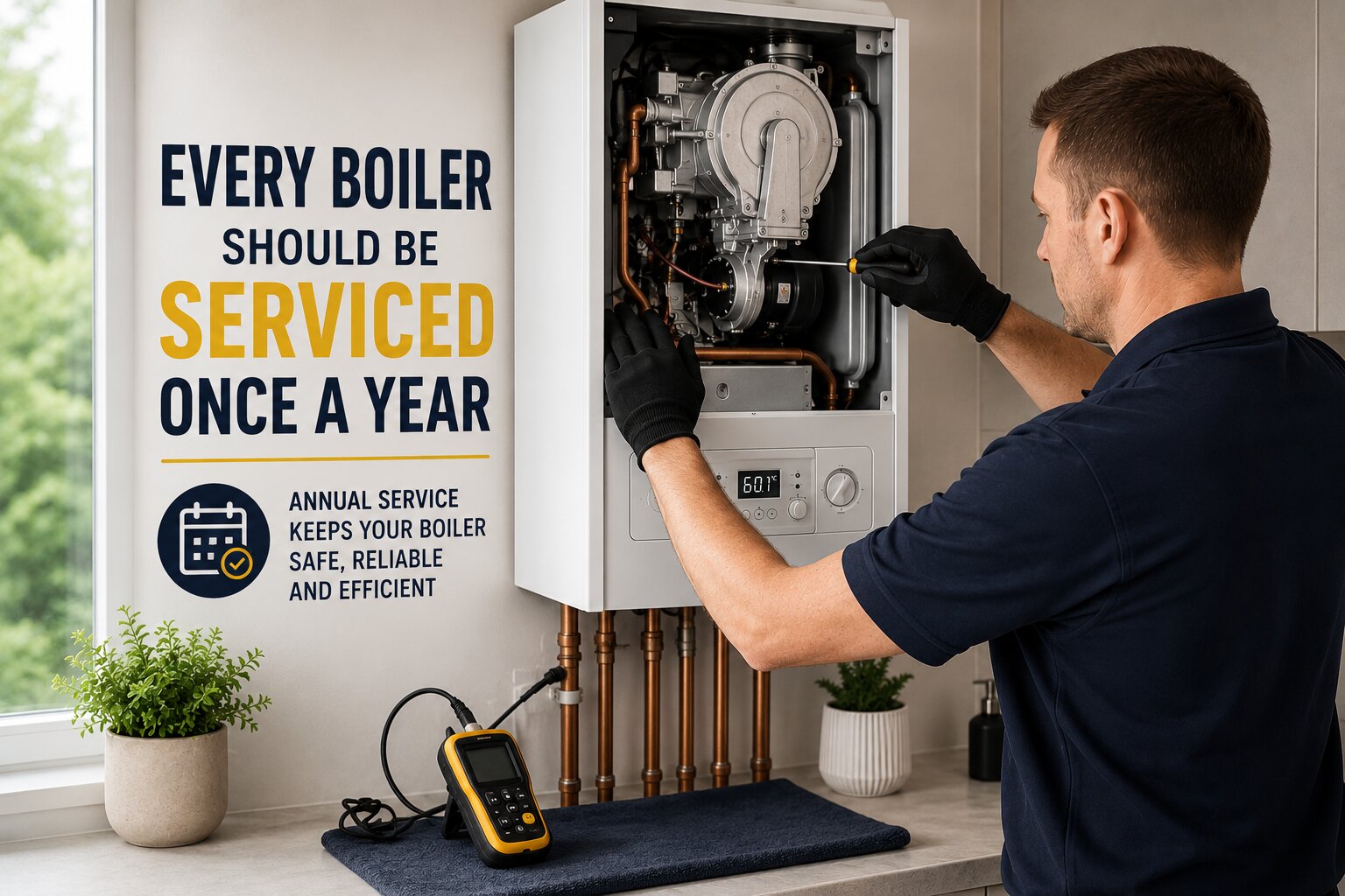 boiler service once a year