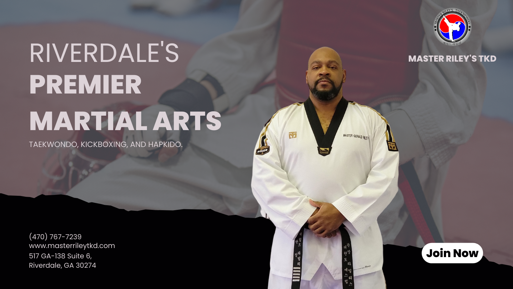 Riverdale Premier Martial Arts Taekwondo & Hapkido Master Riley's TKD