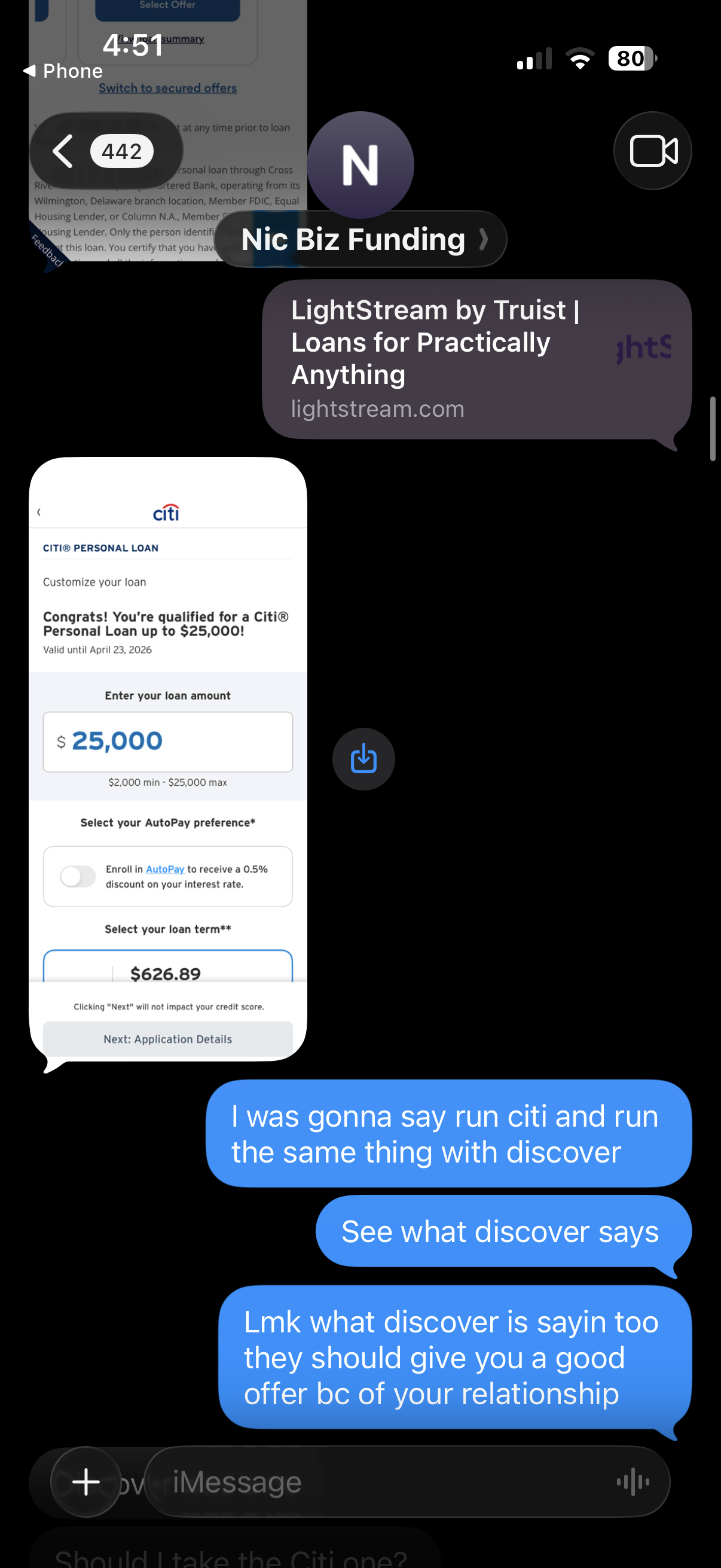 Client approval screenshot