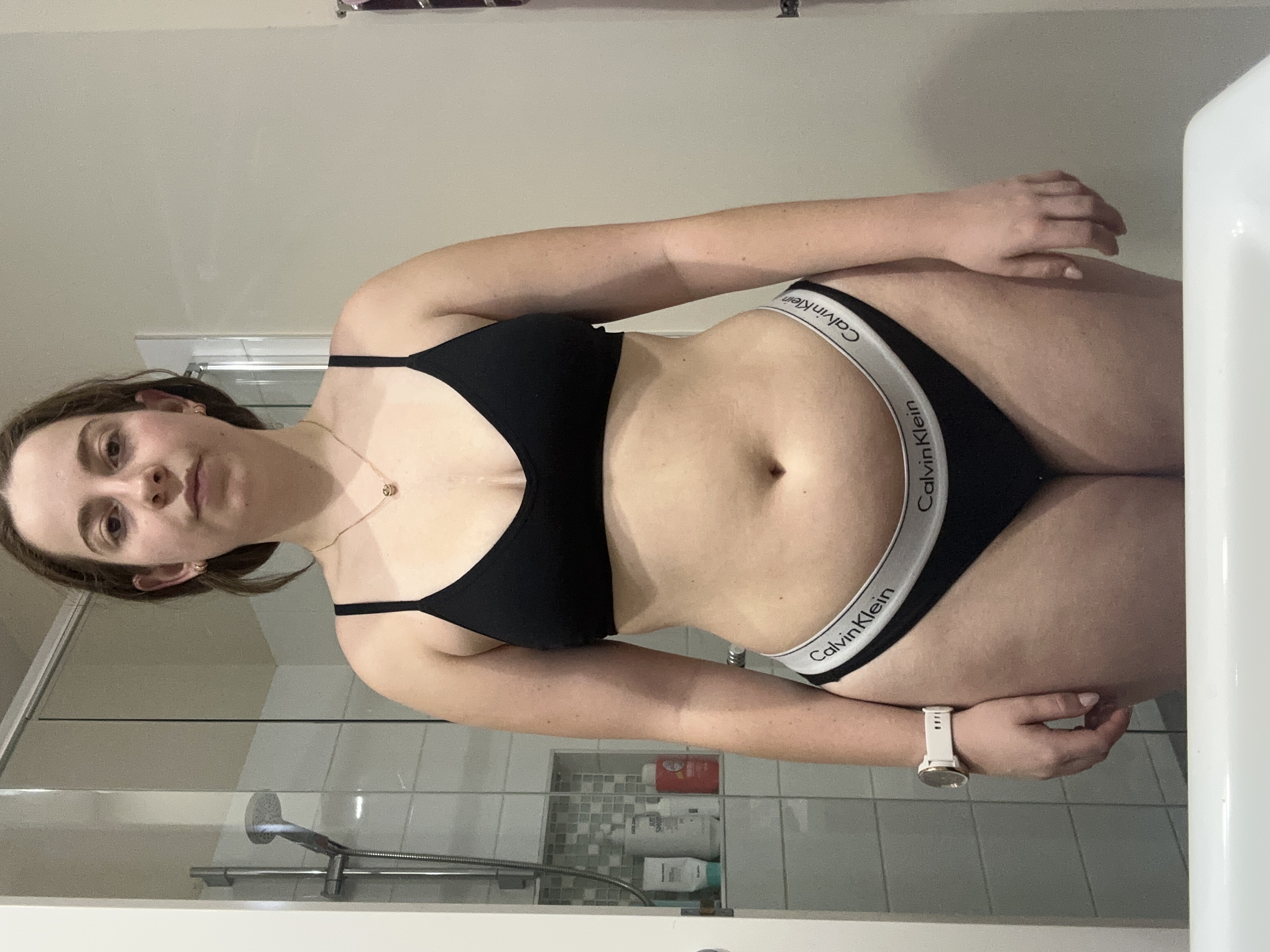 Cat before, front