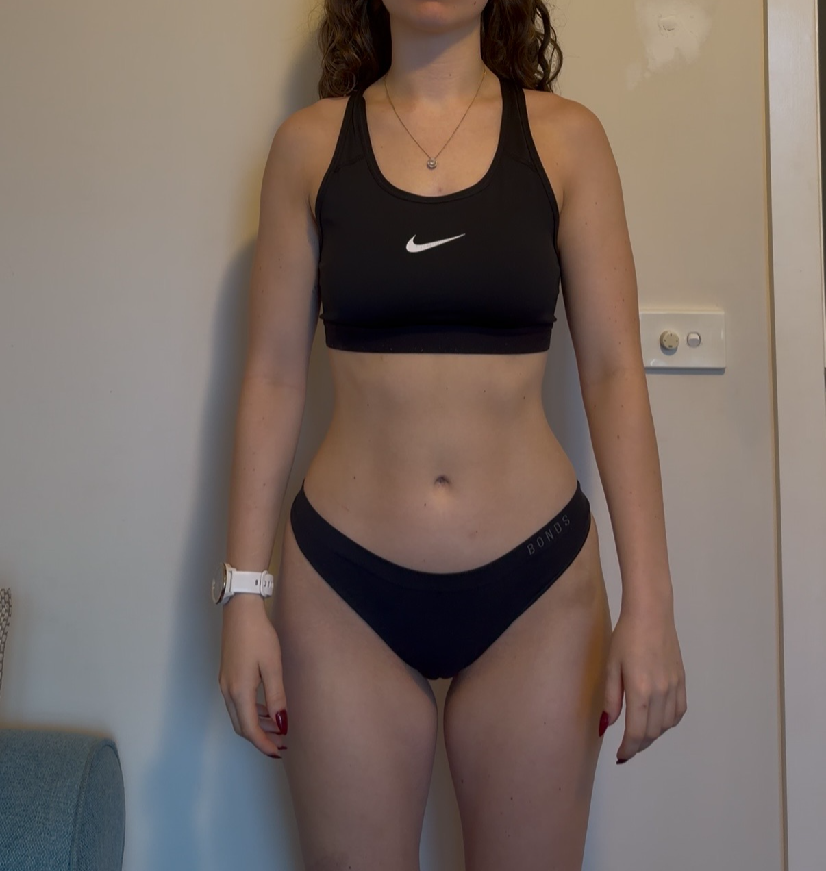 Cat after, front