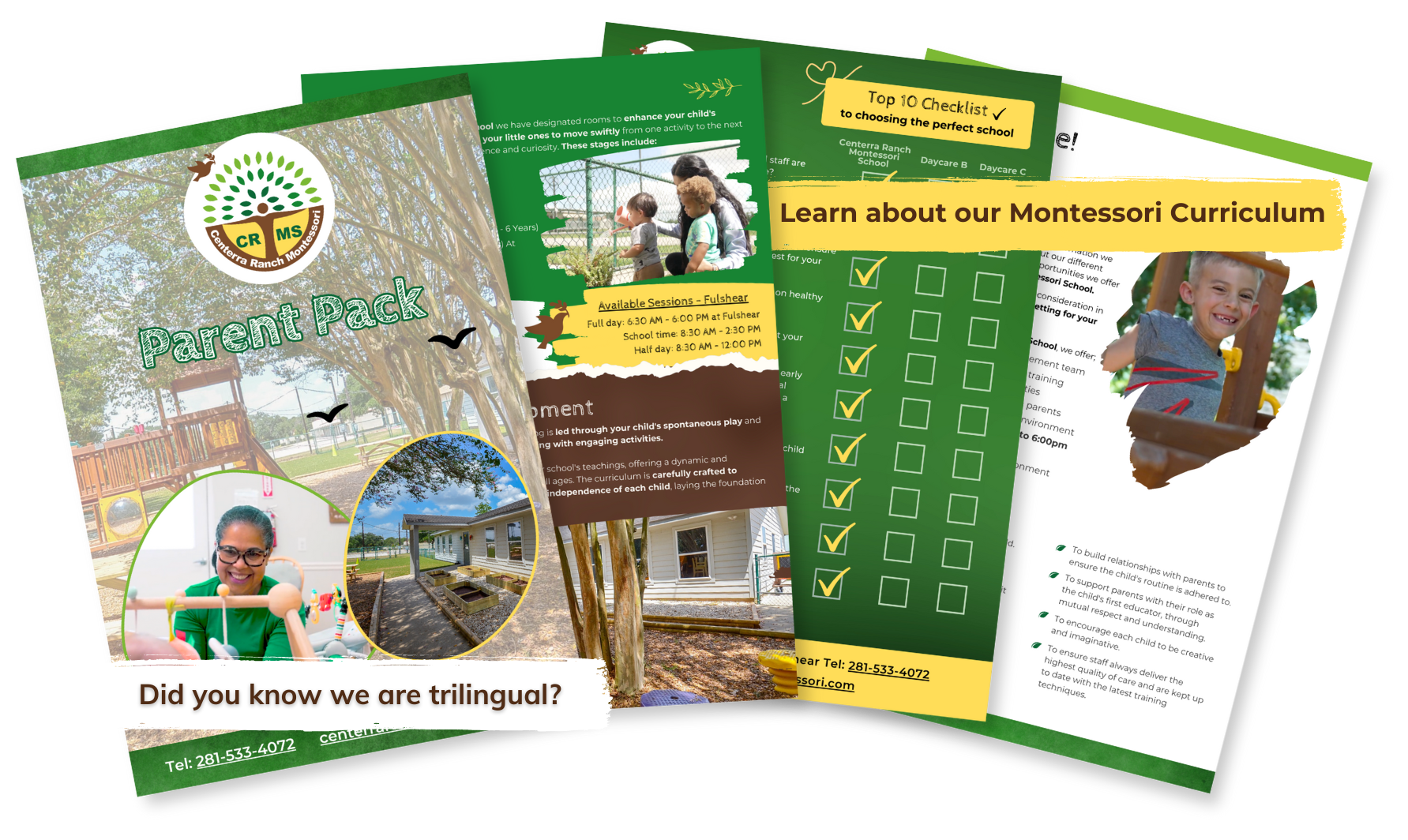 Free download to provide parents information on the school in Texas