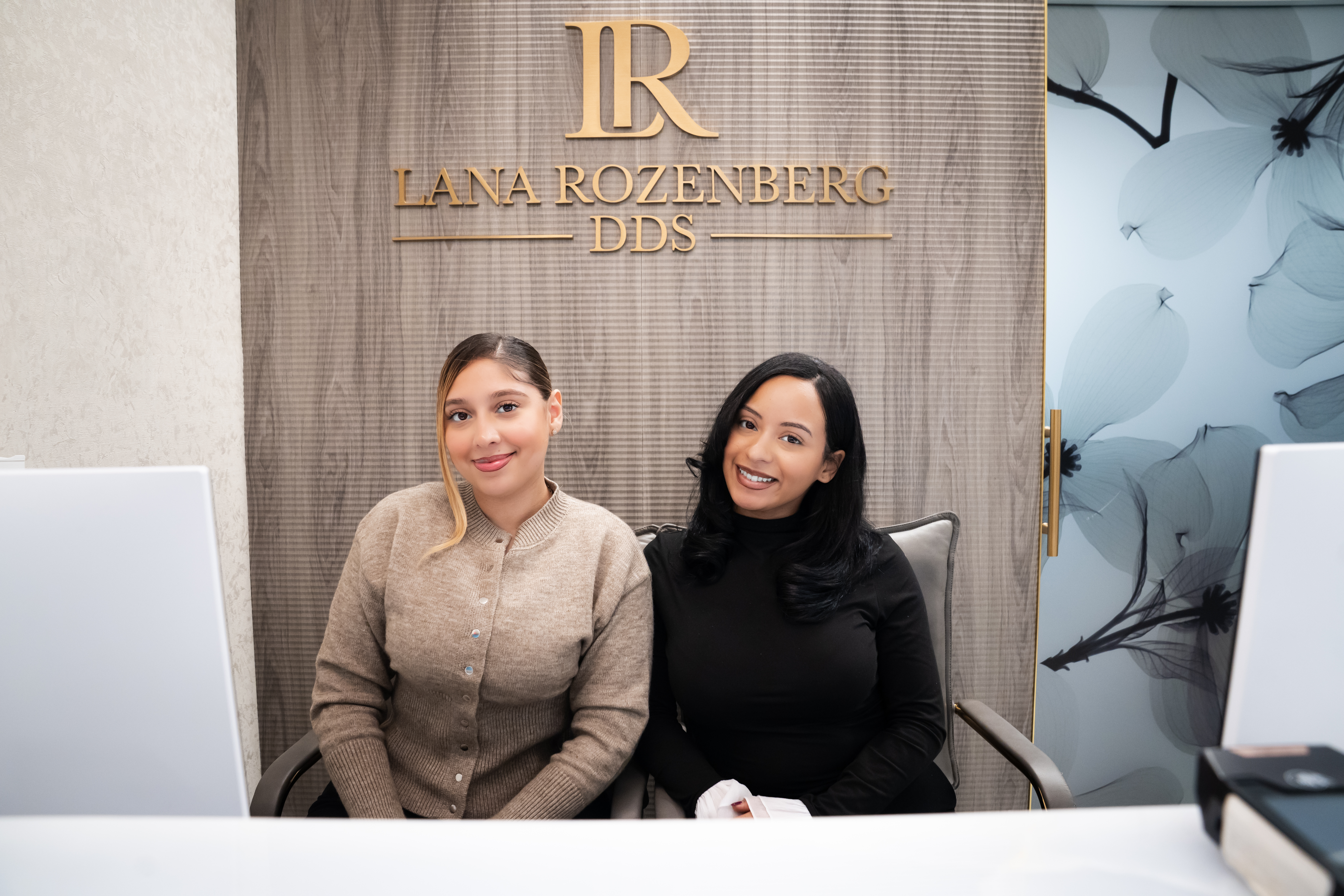 Rozenberg Dental front desk coordinators in Midtown, NYC