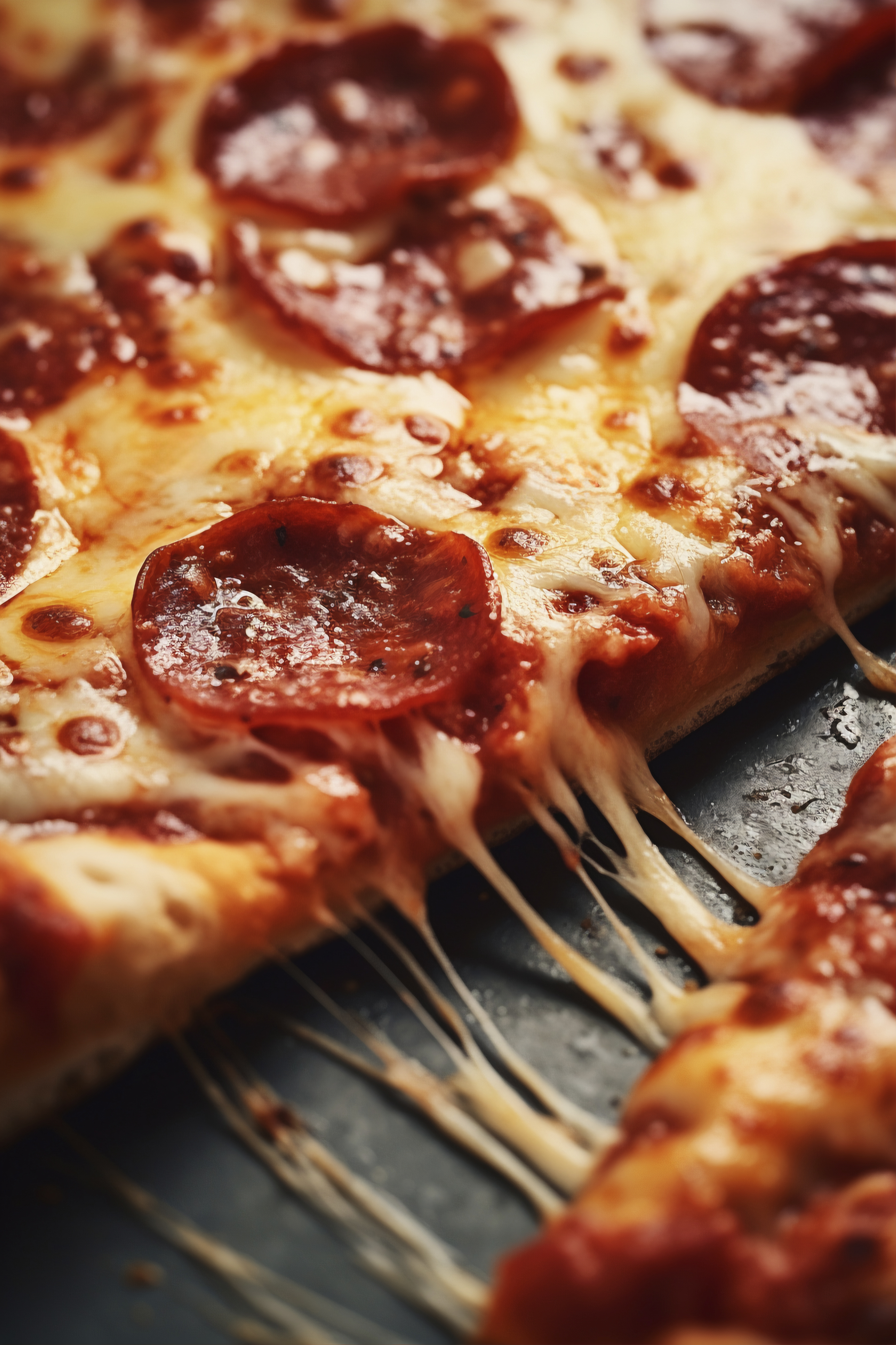Specialty pizza loaded with toppings at Fronte Pizza
