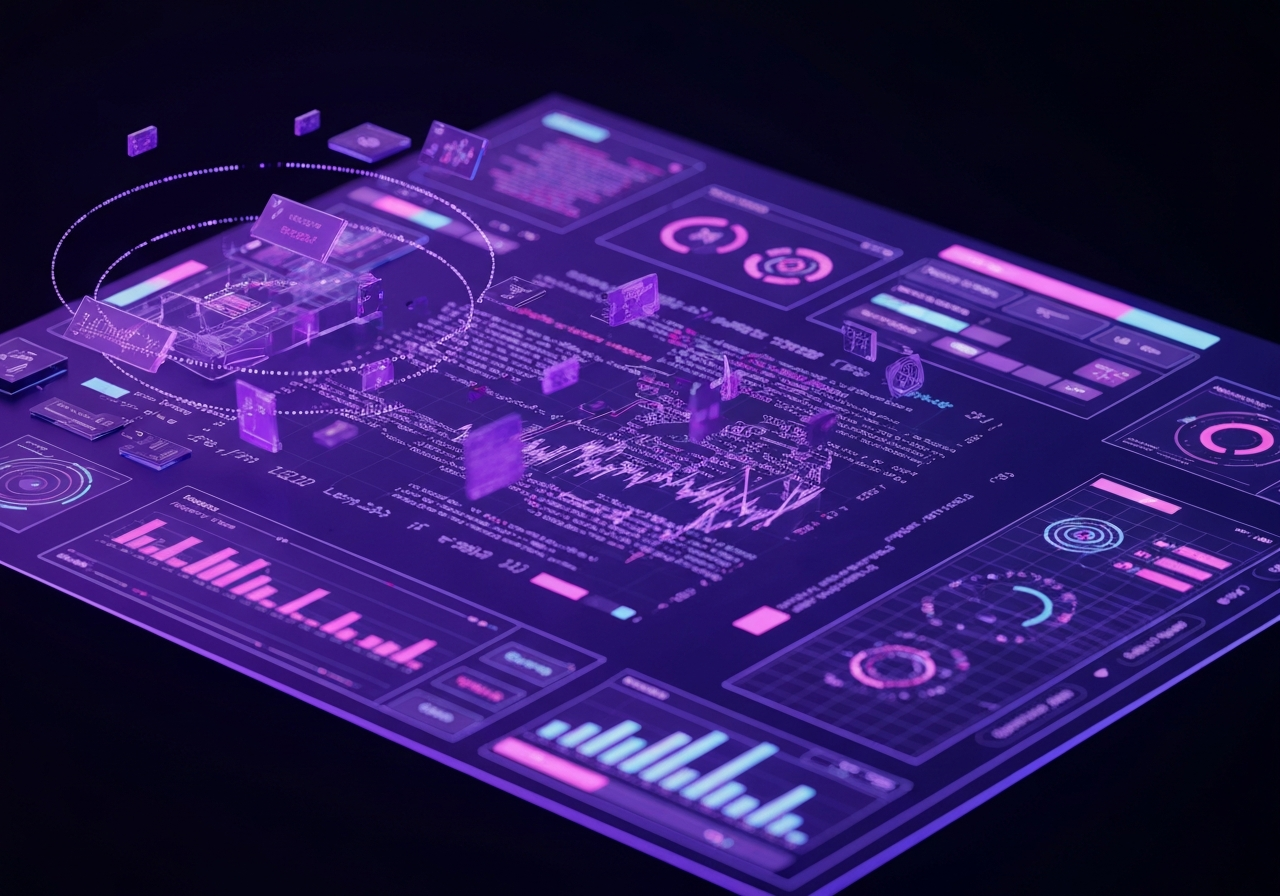 Algorithmic trading dashboard