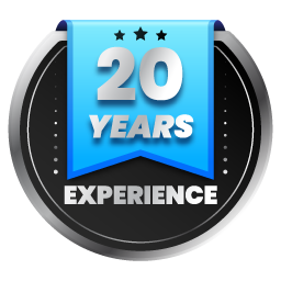 Years of experience badge