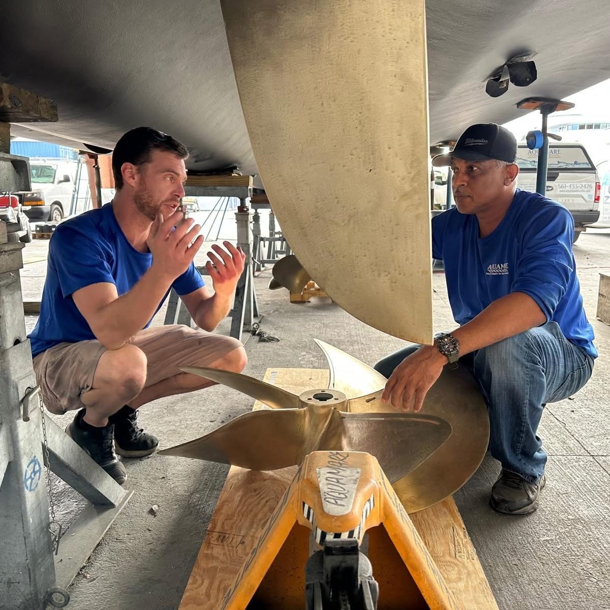 Propeller inspection and repair