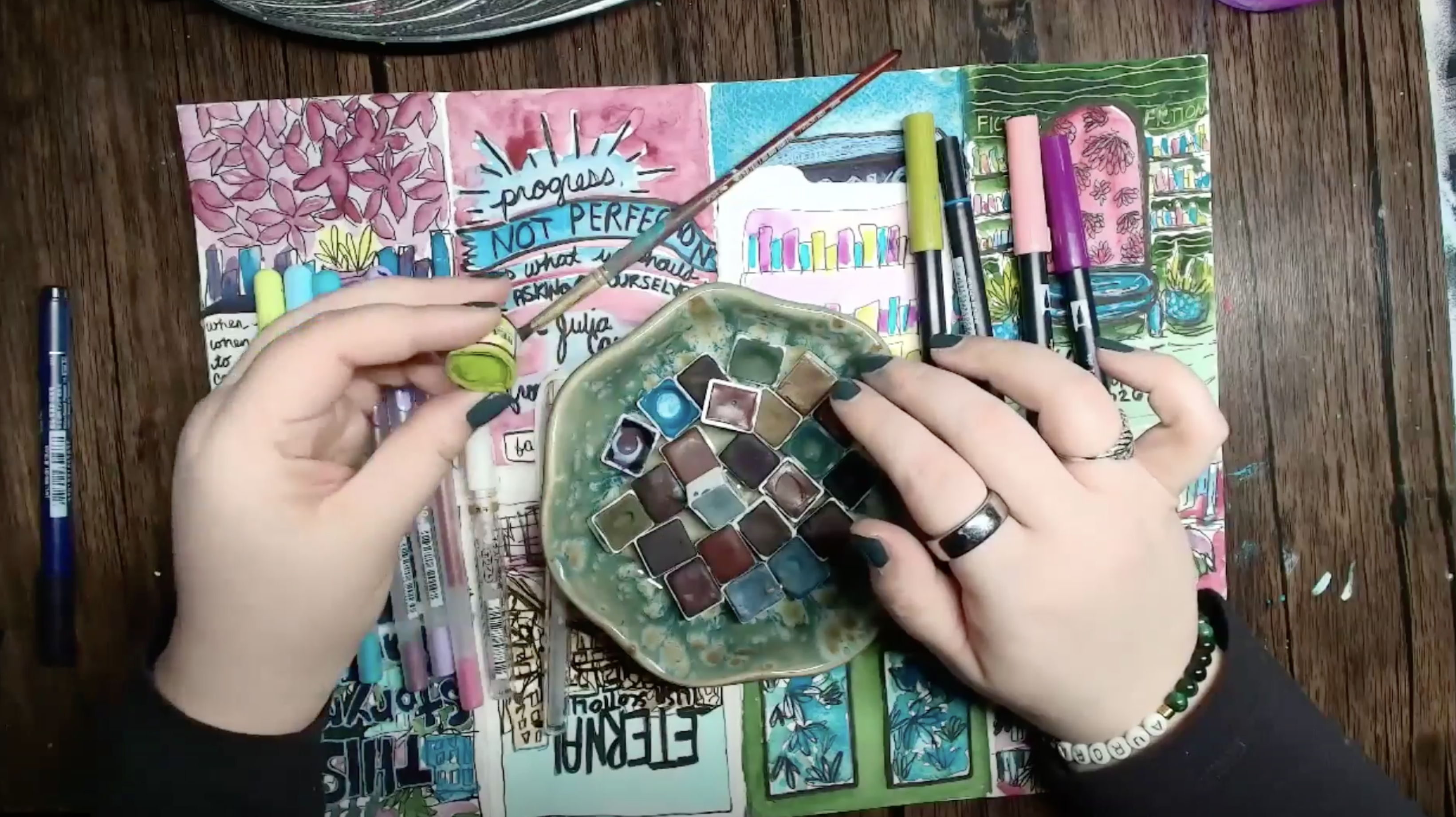 What's inside the Peaceful Painting Club