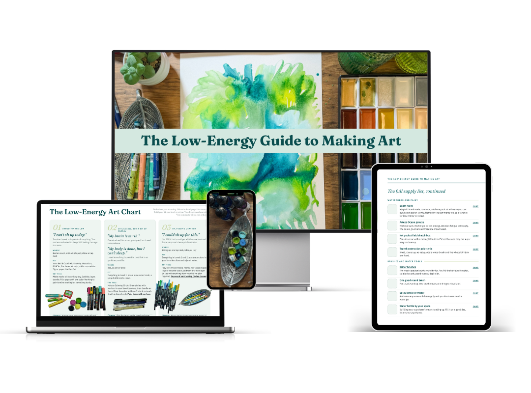 Low-Energy Guide to Making Art from Anywhere