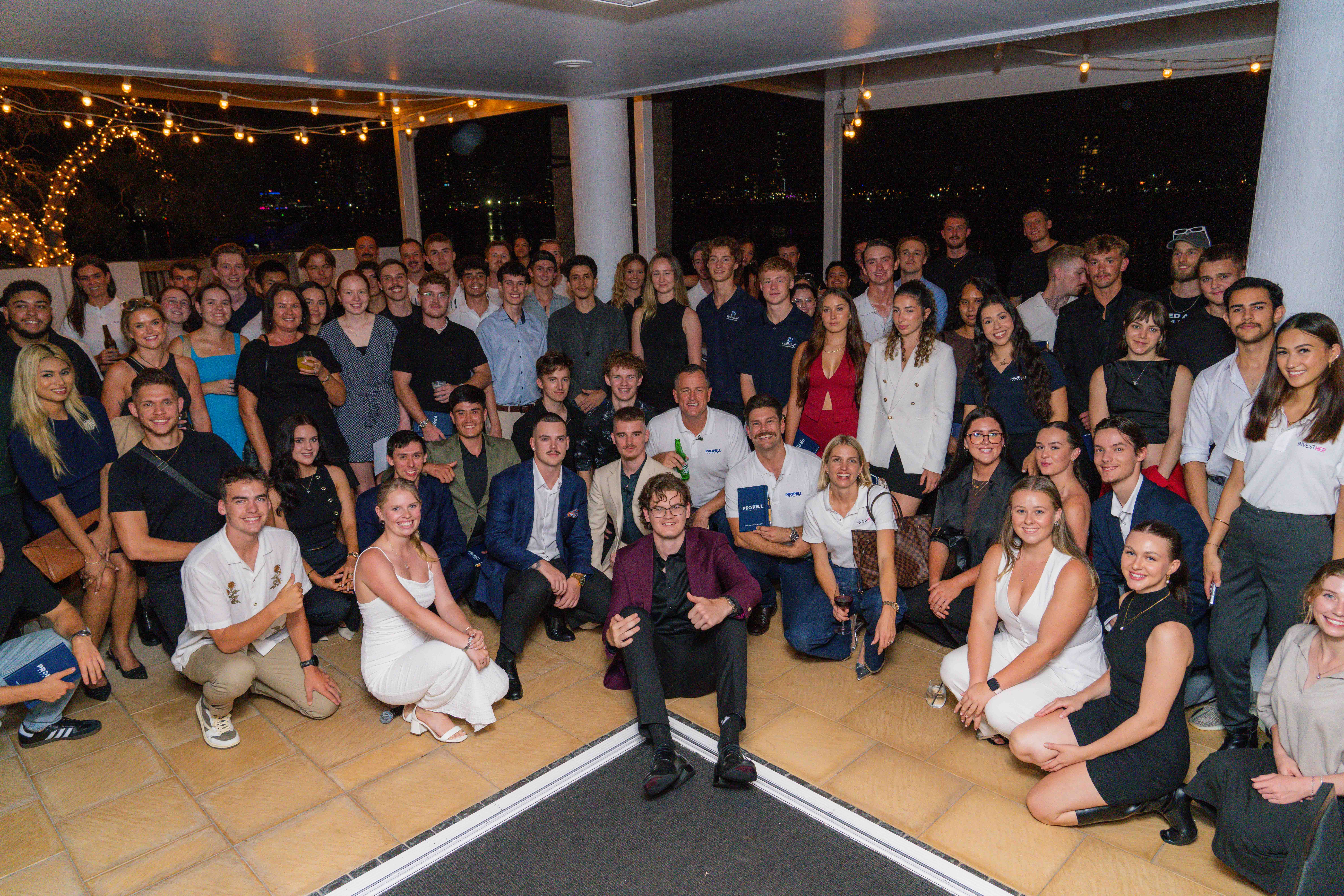 Group photo of the Future Leaders Summit at Sea World Resort Gold Coast