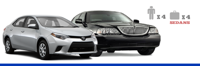 4 passenger luxury sedan — Atlanta airport car service