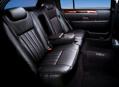 Sedan leather interior