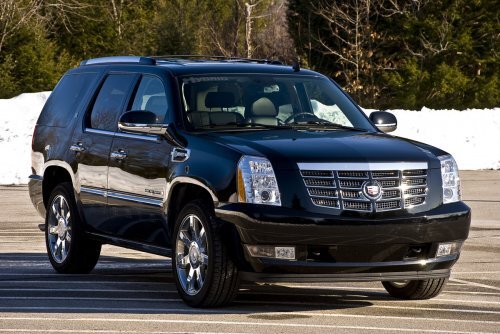 Luxury SUV front view