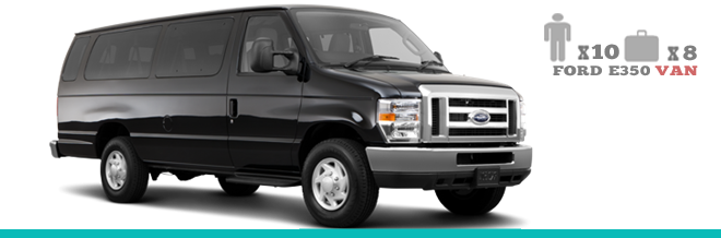10 passenger van — Atlanta airport group transportation