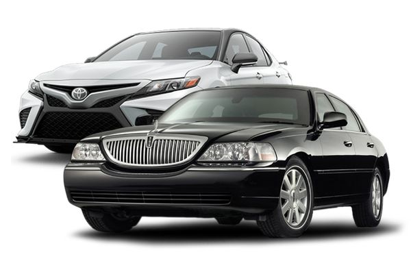 4 passenger luxury sedan with chauffeur