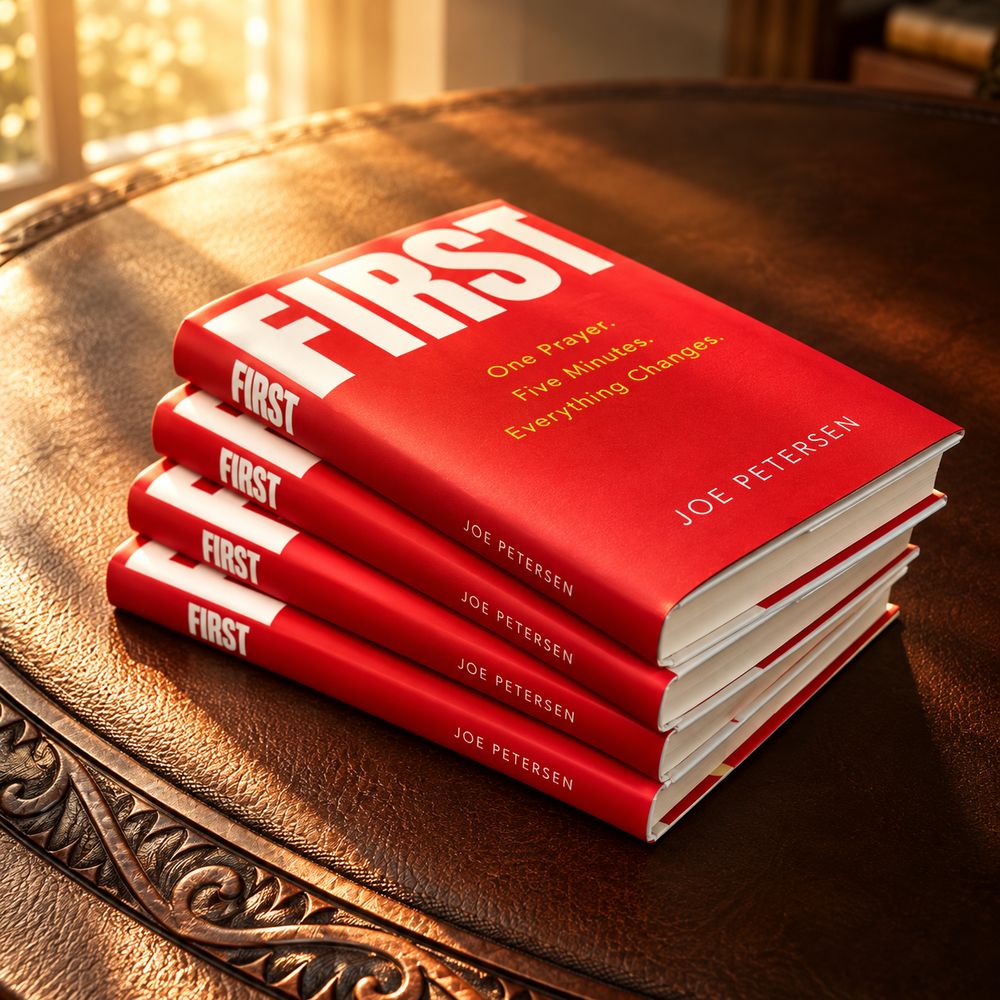 FIRST by Joe Petersen, hardcover