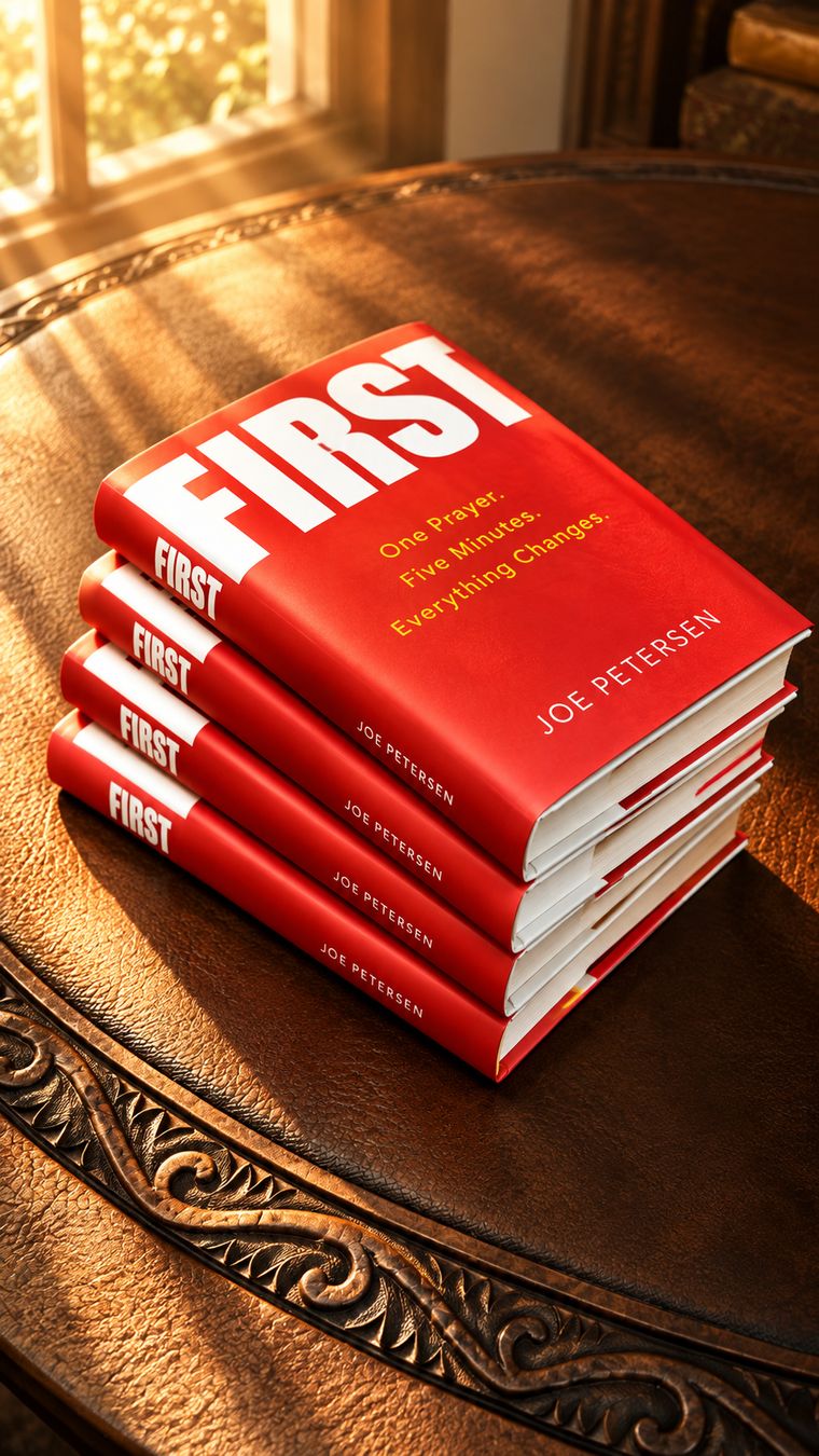 A stack of signed FIRST hardcovers
