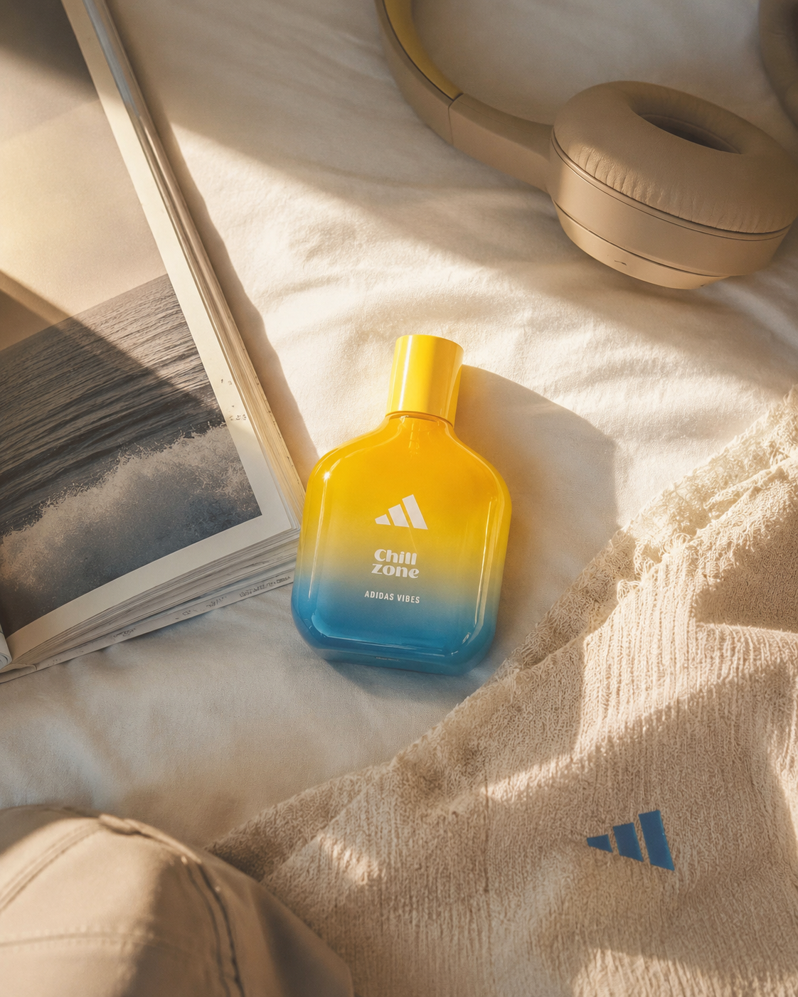 Chill Zone fragrance styled for the slow Sundays mood