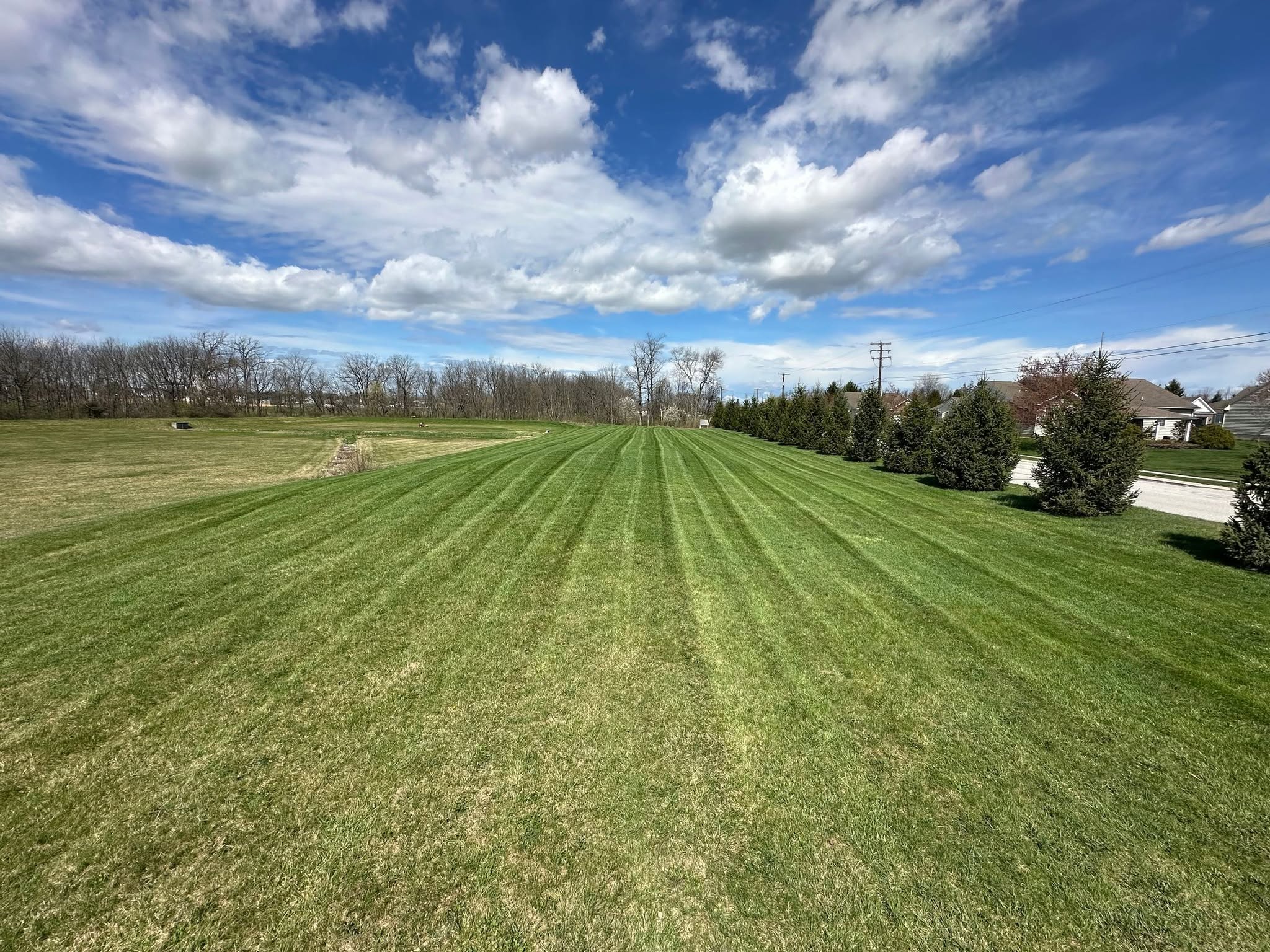 Sage Home Repair lawn mowing and lawn care services in action