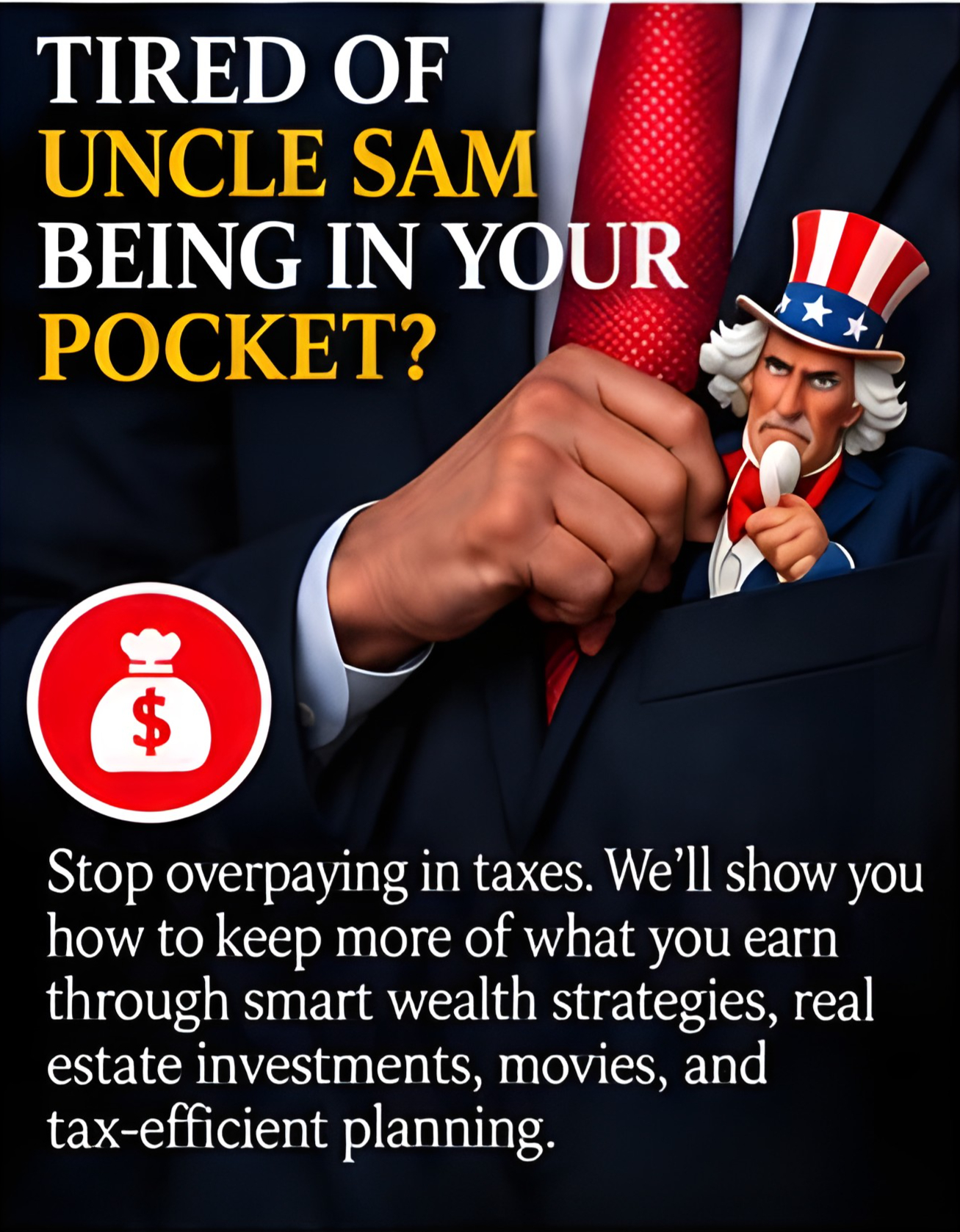 Tired of Uncle Sam being in your pocket?