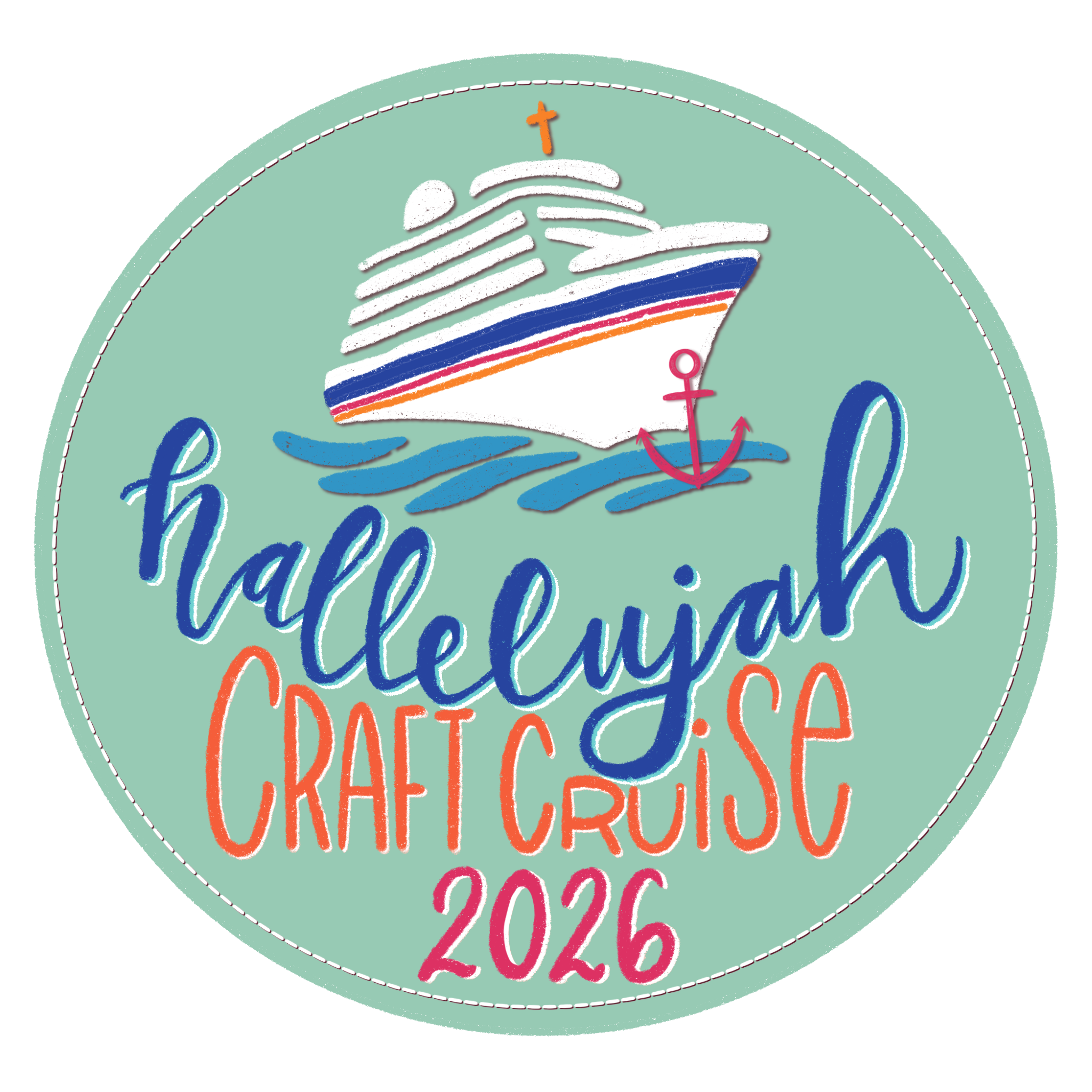 Hallelujah Craft Cruise 2026 Logo