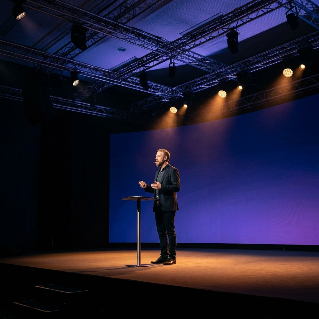Miles Bassett speaking