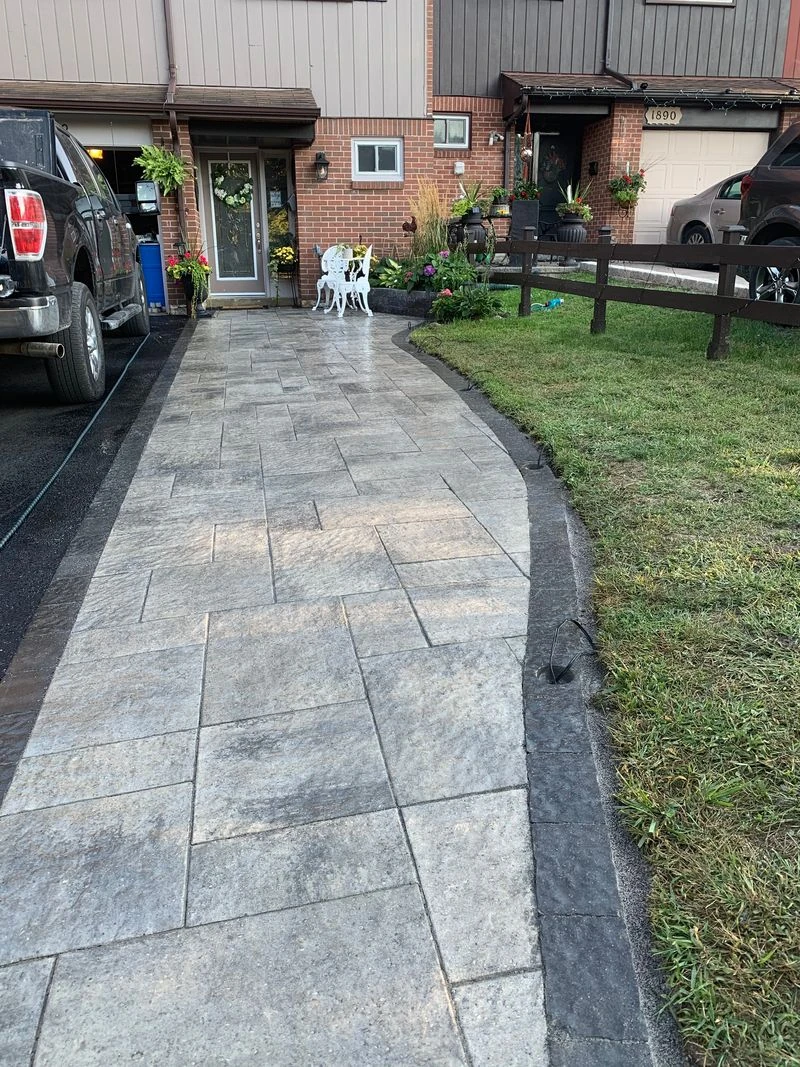 Stone pathway
