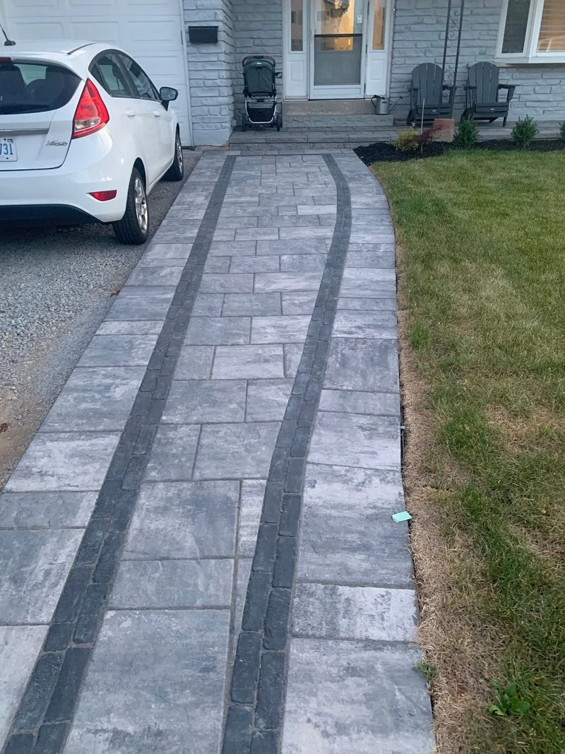 Stone patio