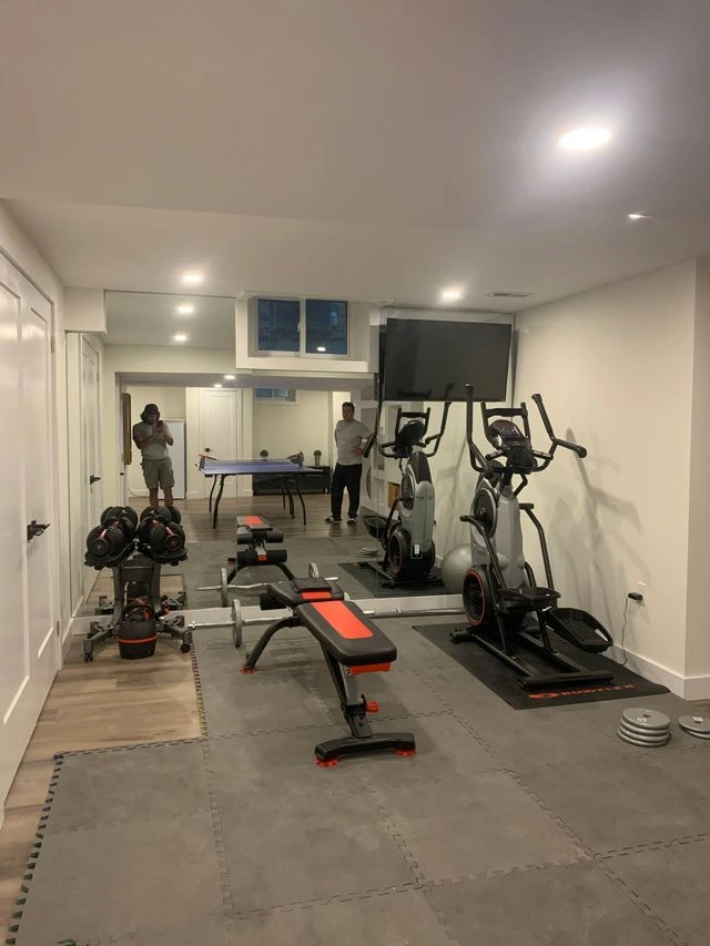 Basement renovation