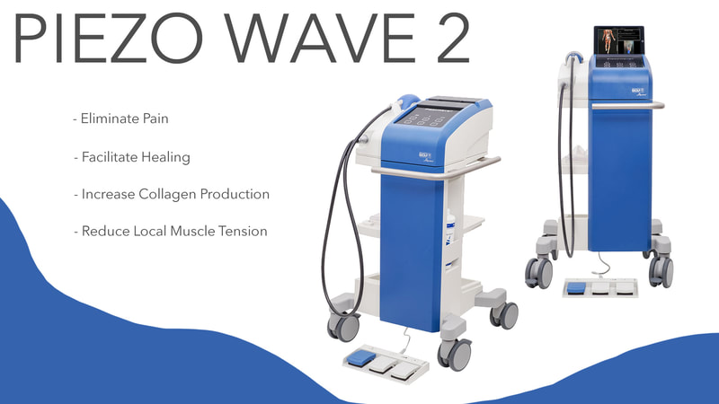 PiezoWave shockwave therapy device